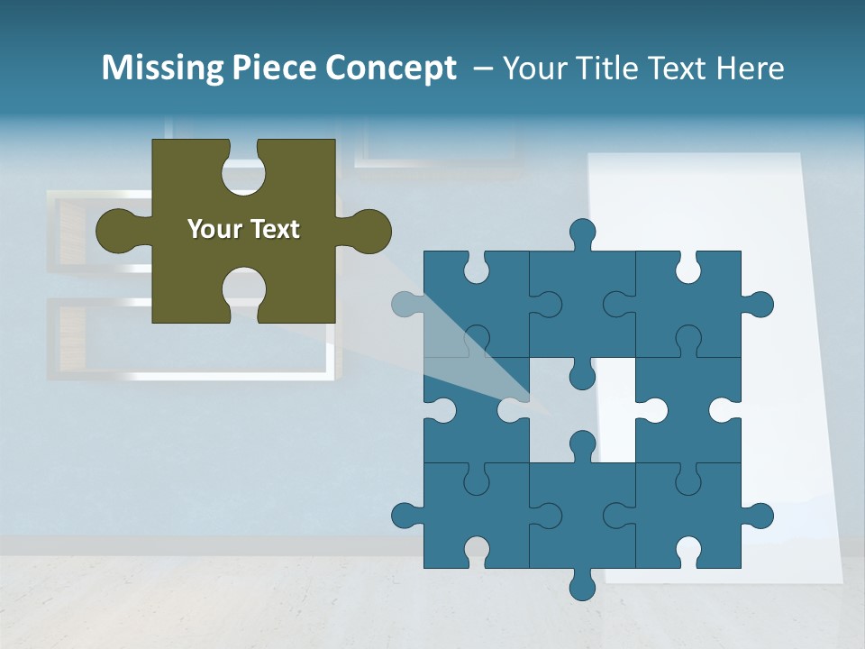 Indoors Design Room PowerPoint Template