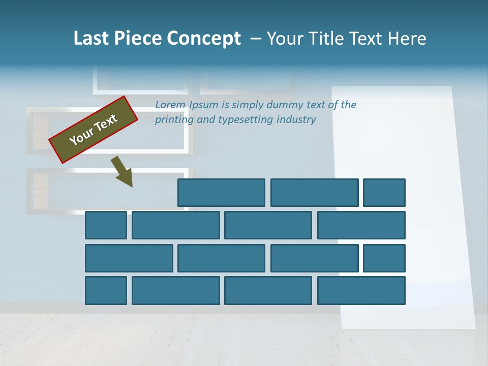 Indoors Design Room PowerPoint Template