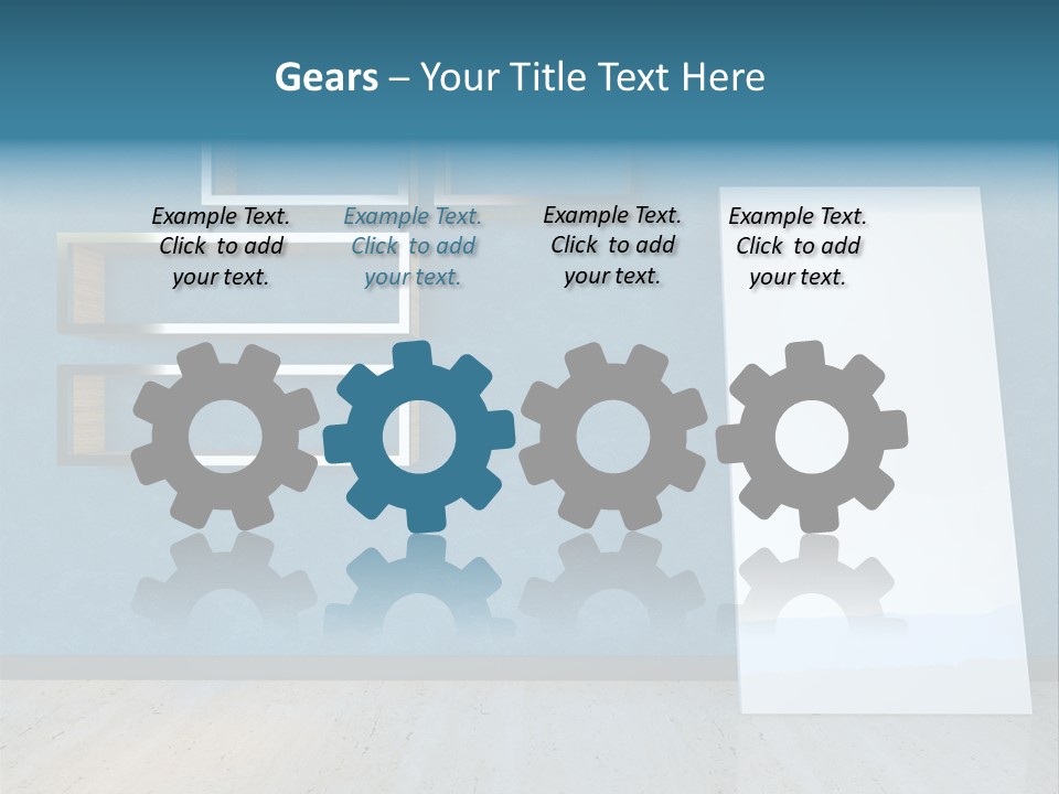 Indoors Design Room PowerPoint Template