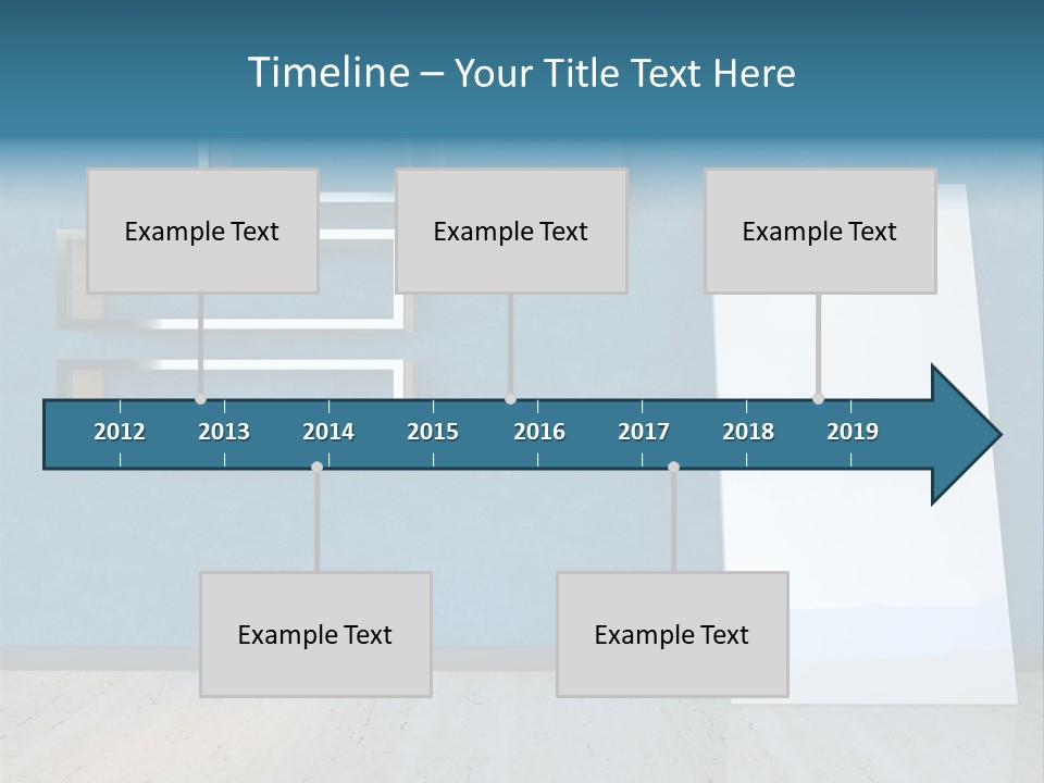 Indoors Design Room PowerPoint Template