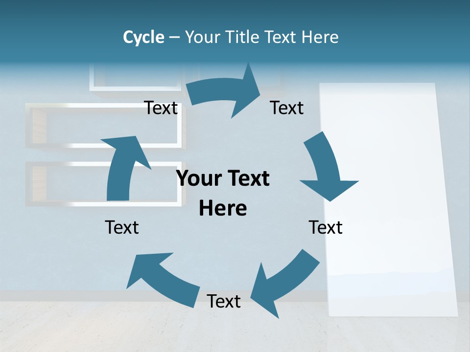 Indoors Design Room PowerPoint Template