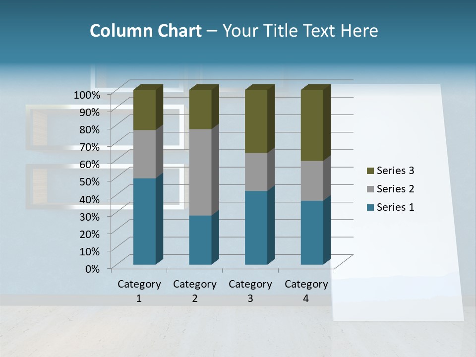 Indoors Design Room PowerPoint Template