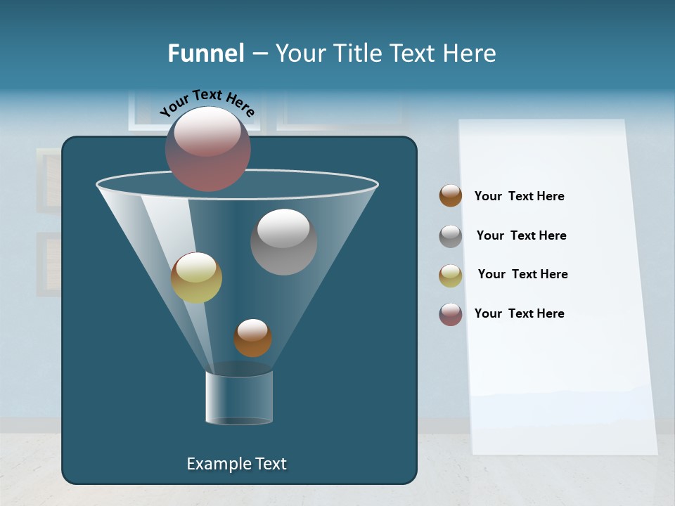 Indoors Design Room PowerPoint Template