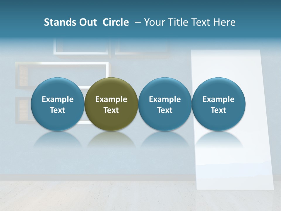 Indoors Design Room PowerPoint Template