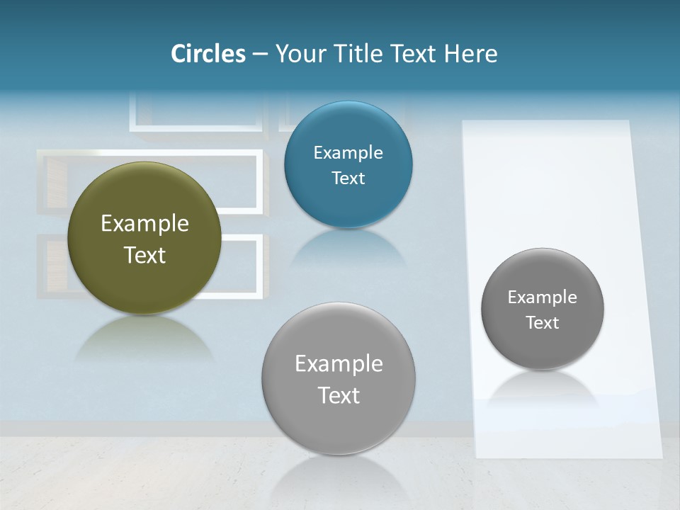 Indoors Design Room PowerPoint Template