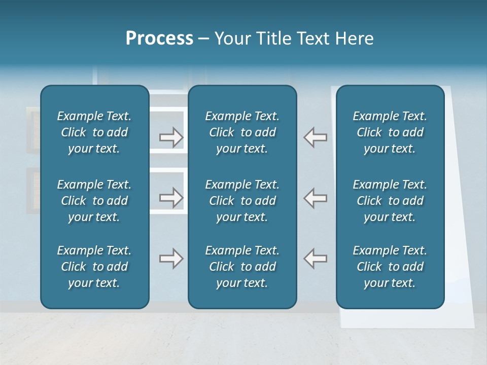 Indoors Design Room PowerPoint Template