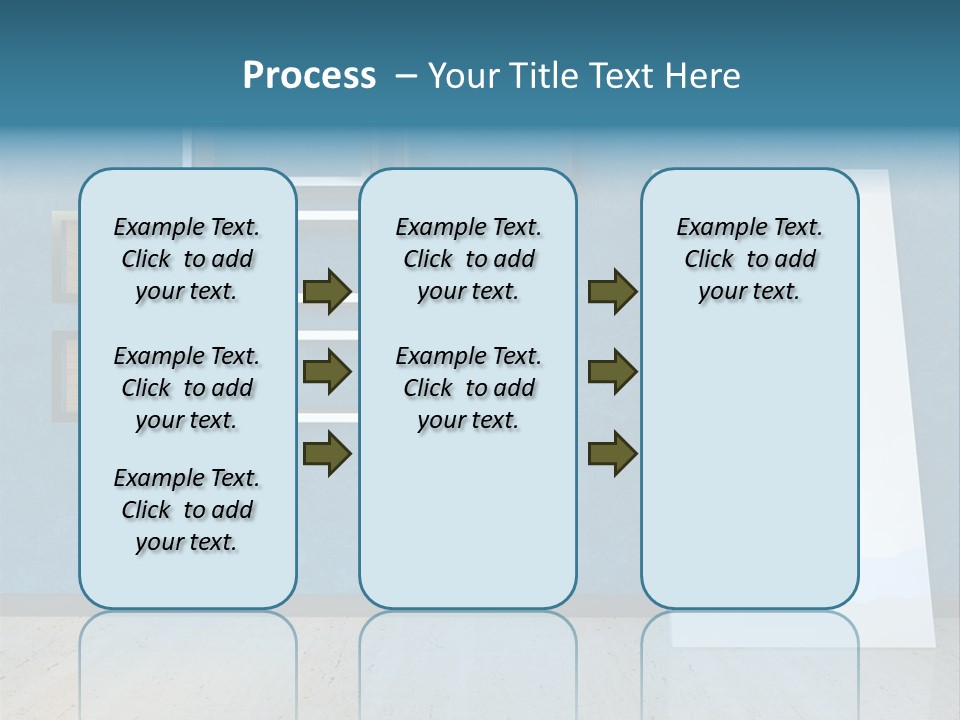 Indoors Design Room PowerPoint Template