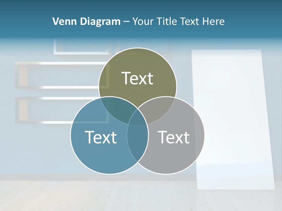 Indoors Design Room PowerPoint Template