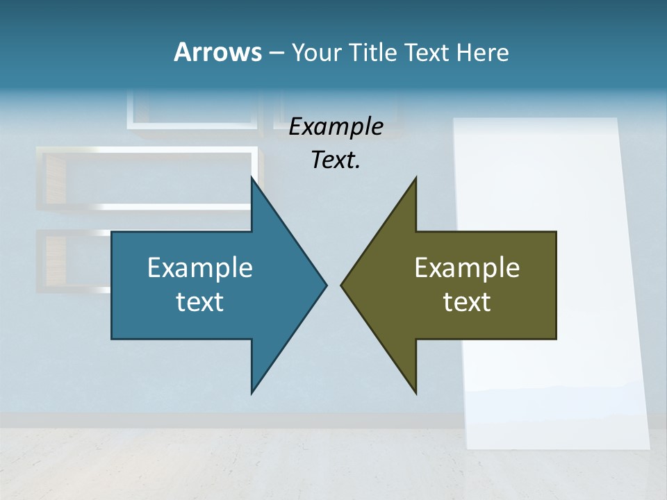 Indoors Design Room PowerPoint Template