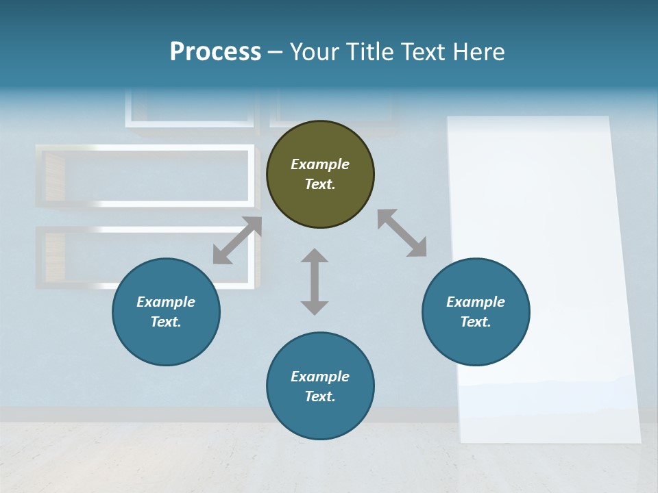 Indoors Design Room PowerPoint Template
