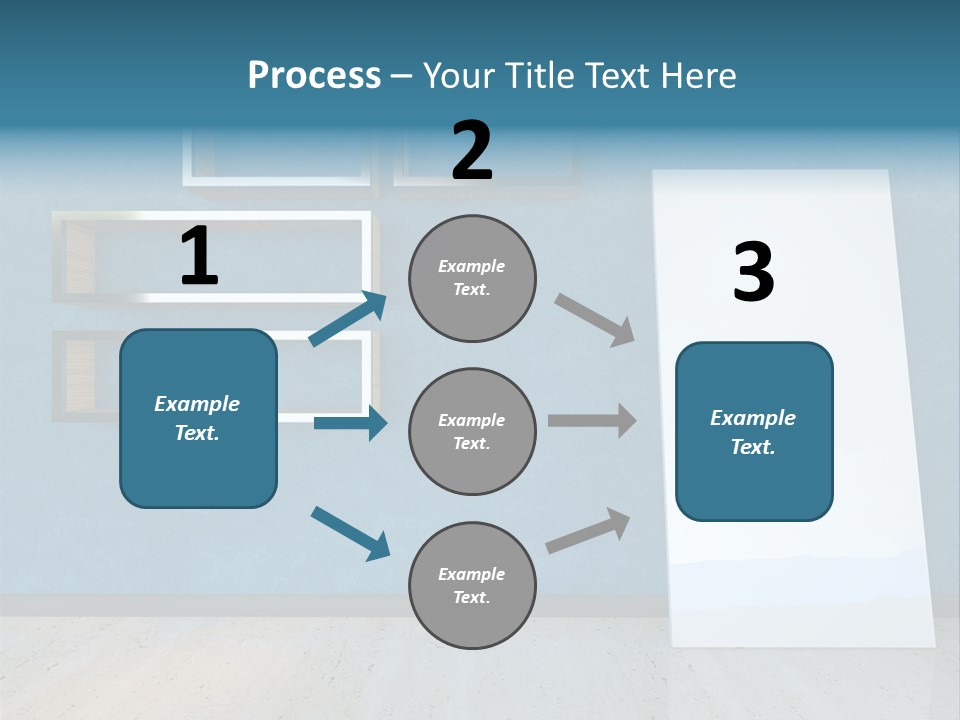 Indoors Design Room PowerPoint Template
