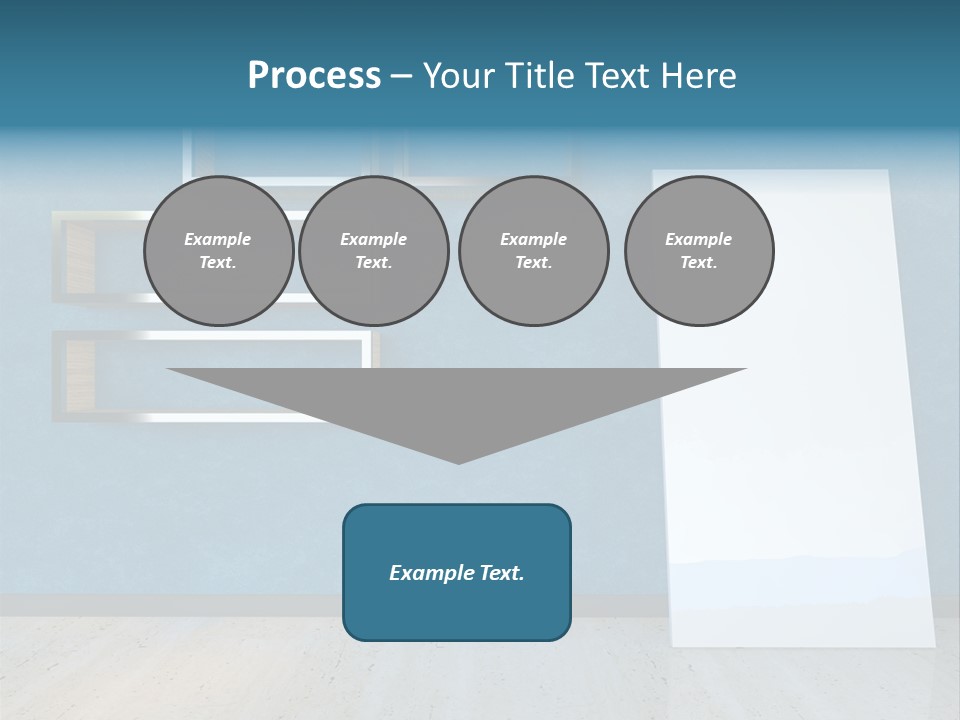 Indoors Design Room PowerPoint Template