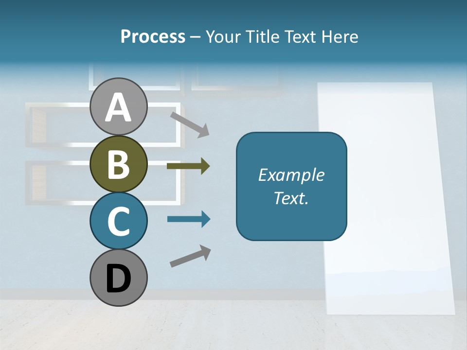 Indoors Design Room PowerPoint Template