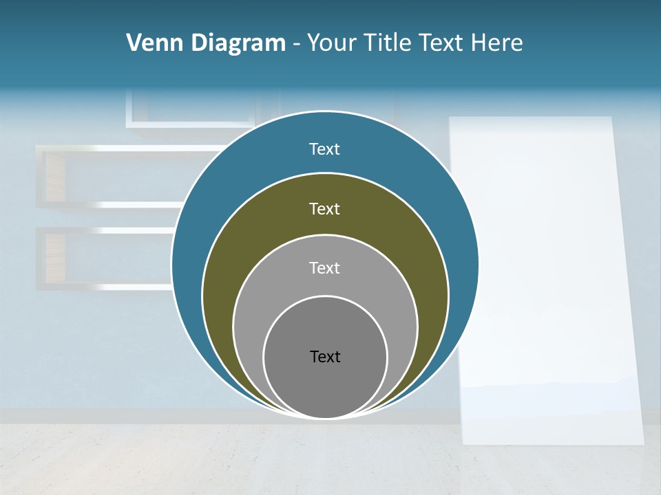 Indoors Design Room PowerPoint Template