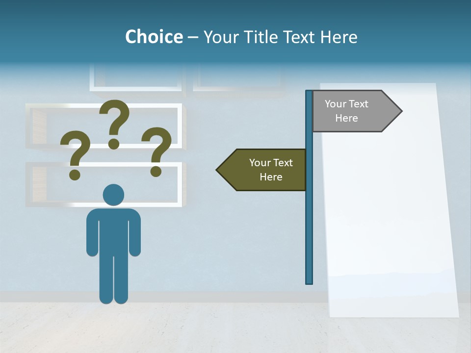 Indoors Design Room PowerPoint Template