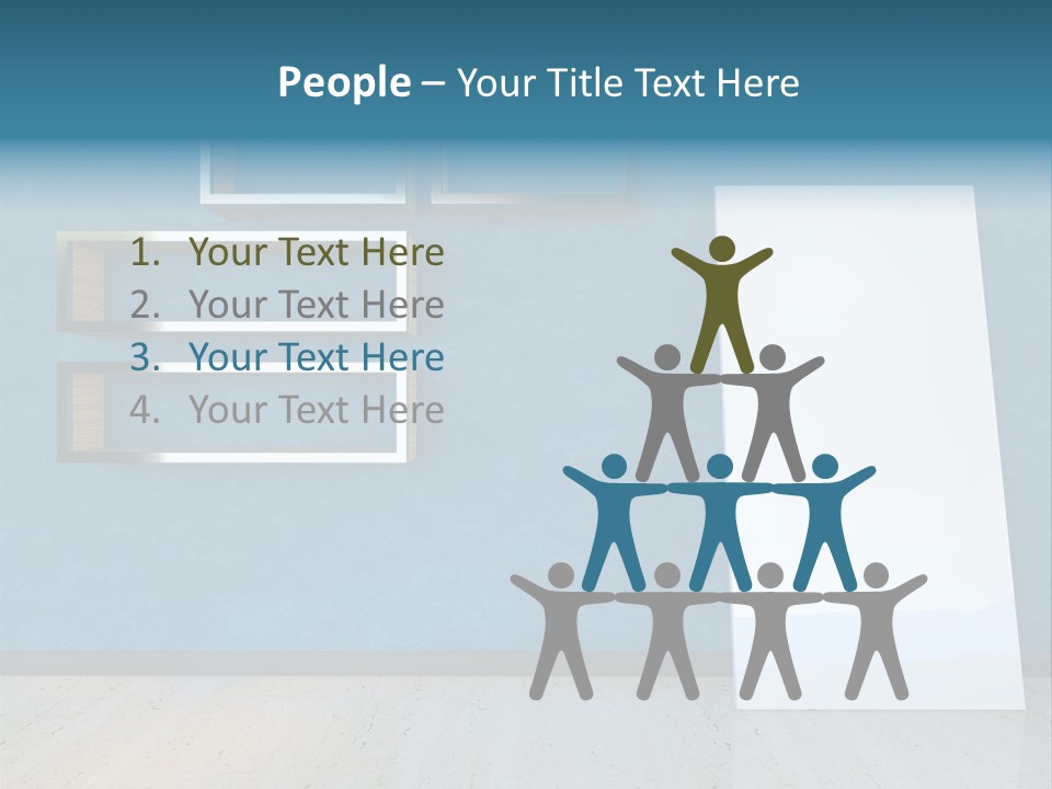 Indoors Design Room PowerPoint Template