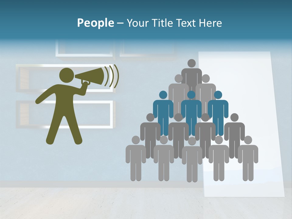 Indoors Design Room PowerPoint Template