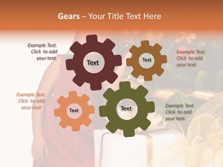 December Surprise Happy PowerPoint Template