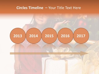 December Surprise Happy PowerPoint Template