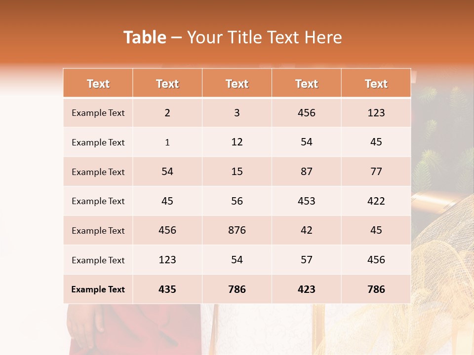 December Surprise Happy PowerPoint Template