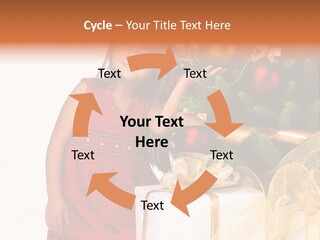 December Surprise Happy PowerPoint Template