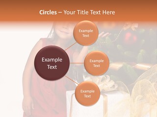 December Surprise Happy PowerPoint Template