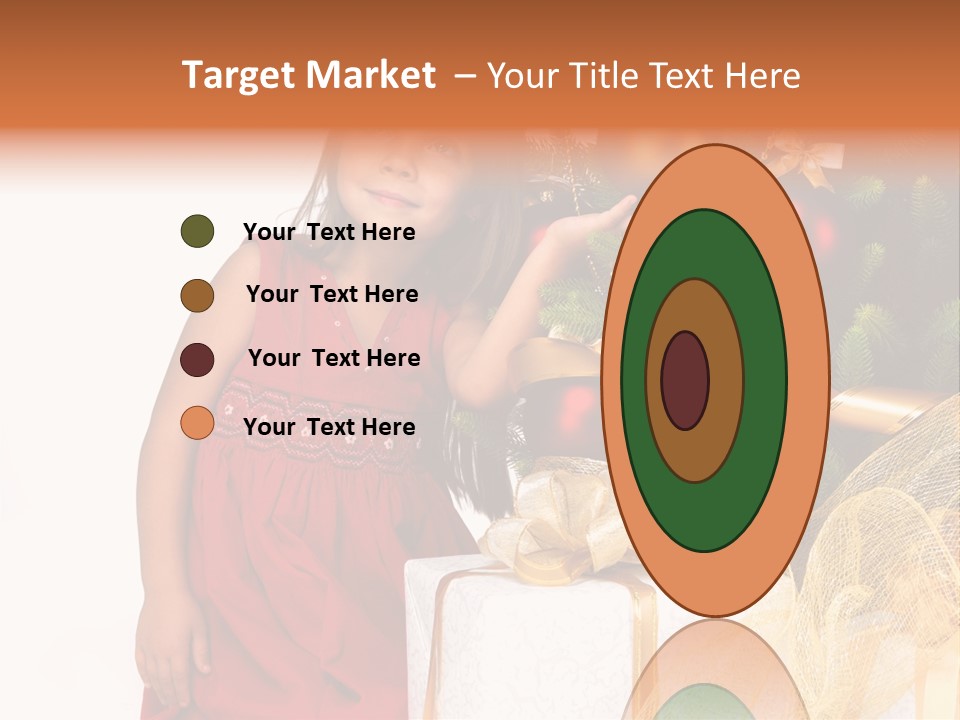 December Surprise Happy PowerPoint Template