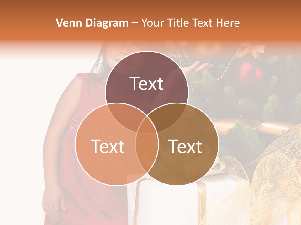 December Surprise Happy PowerPoint Template