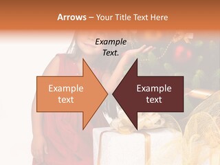 December Surprise Happy PowerPoint Template