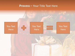 December Surprise Happy PowerPoint Template