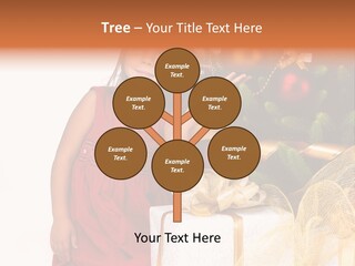 December Surprise Happy PowerPoint Template