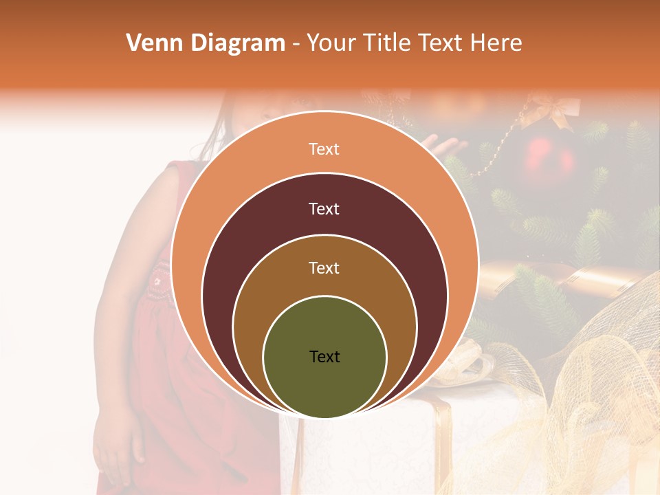 December Surprise Happy PowerPoint Template
