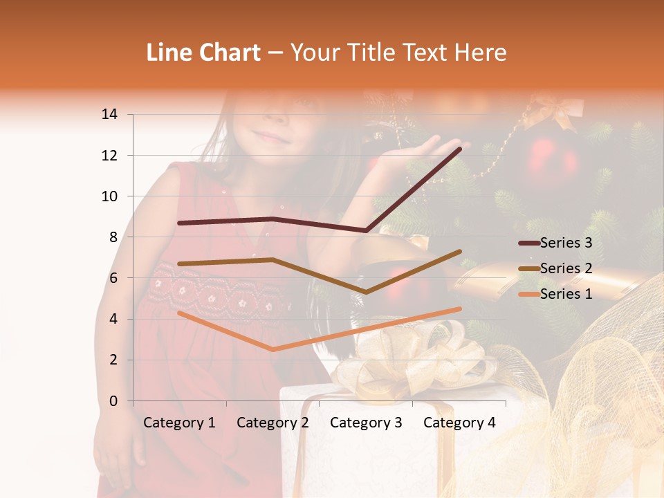 December Surprise Happy PowerPoint Template