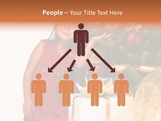 December Surprise Happy PowerPoint Template