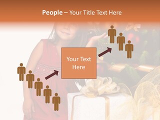 December Surprise Happy PowerPoint Template