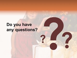 December Surprise Happy PowerPoint Template