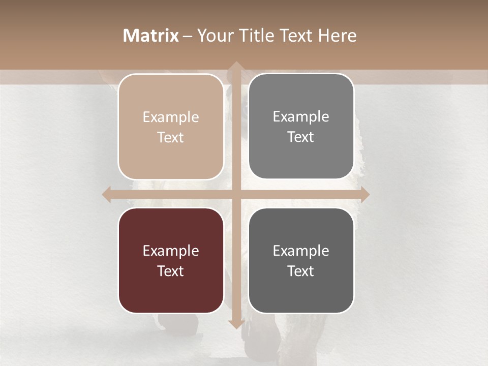 Sitting Art Shape PowerPoint Template