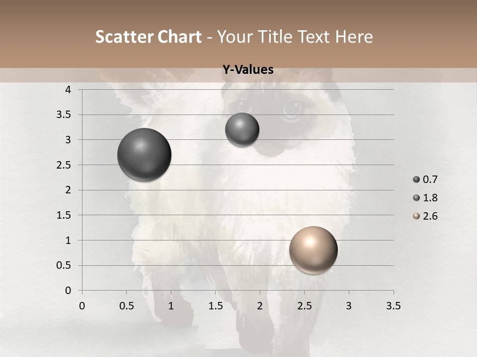 Sitting Art Shape PowerPoint Template