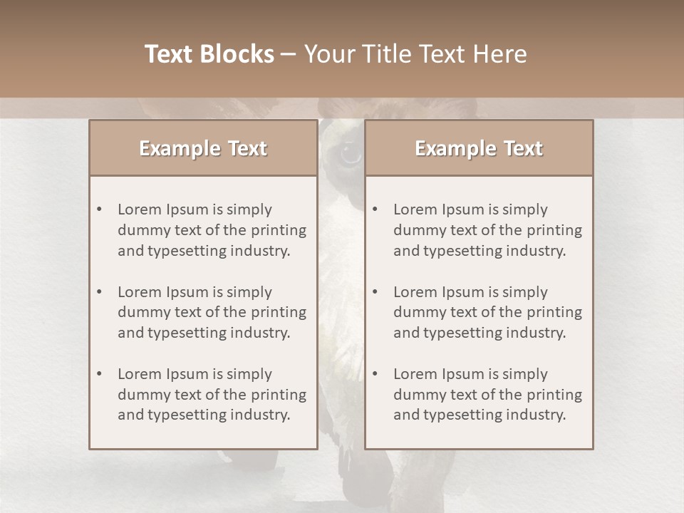 Sitting Art Shape PowerPoint Template