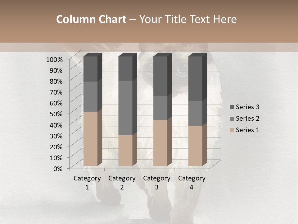 Sitting Art Shape PowerPoint Template
