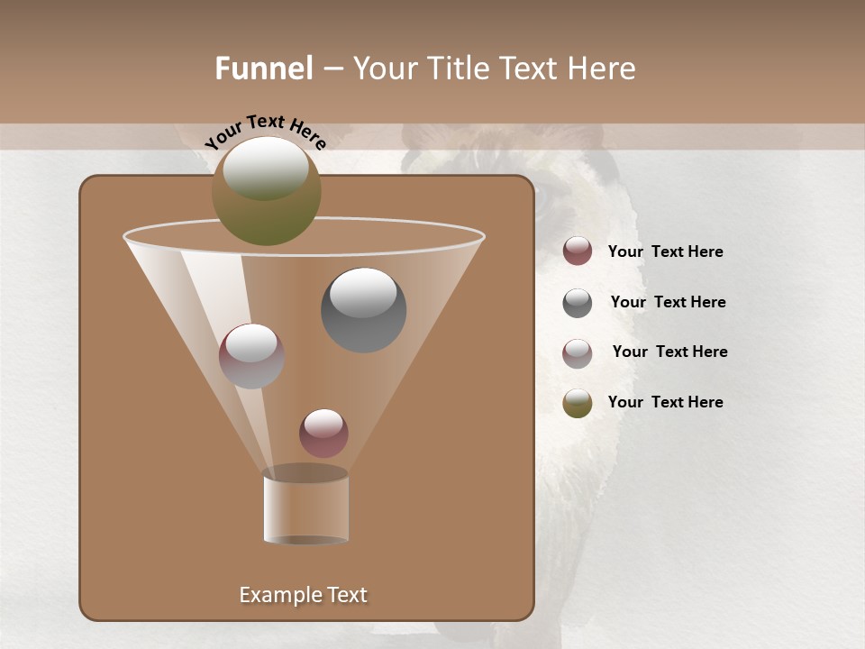 Sitting Art Shape PowerPoint Template