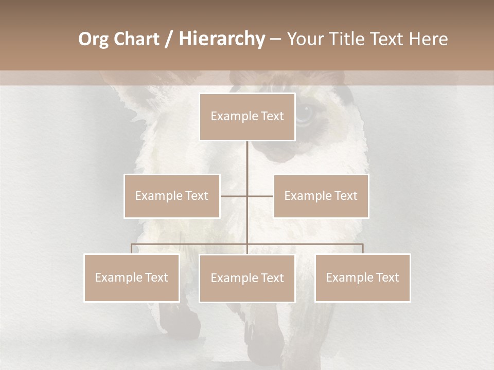 Sitting Art Shape PowerPoint Template