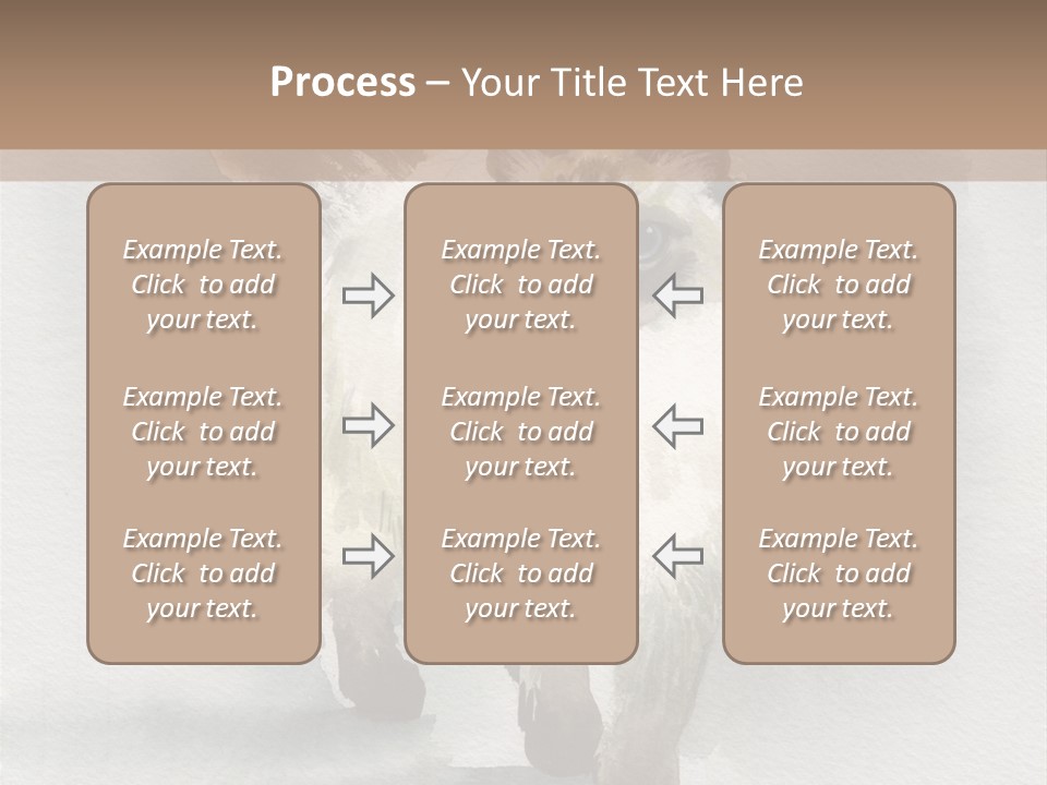 Sitting Art Shape PowerPoint Template