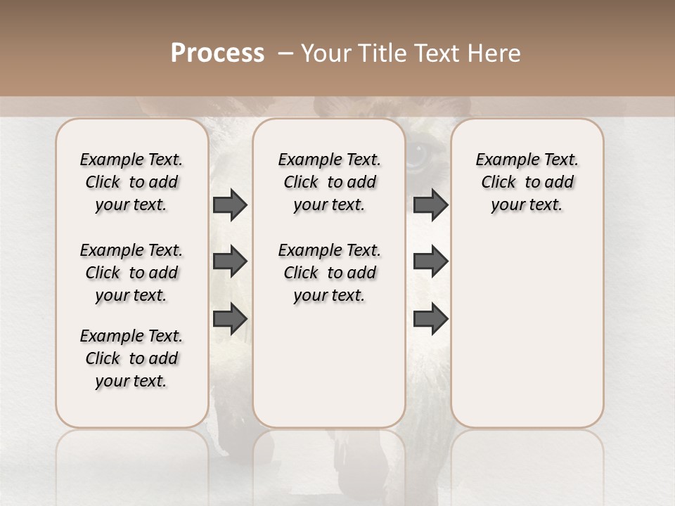 Sitting Art Shape PowerPoint Template