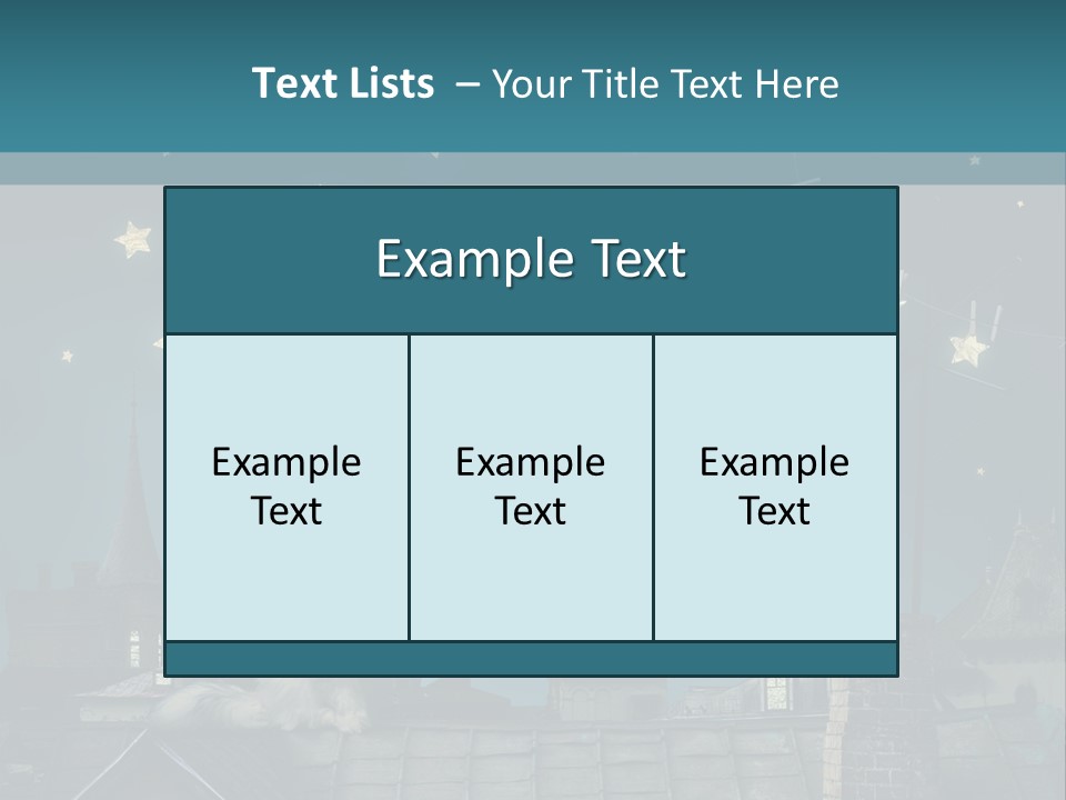 Sitting Art Shape PowerPoint Template