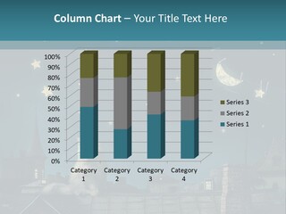 Sitting Art Shape PowerPoint Template