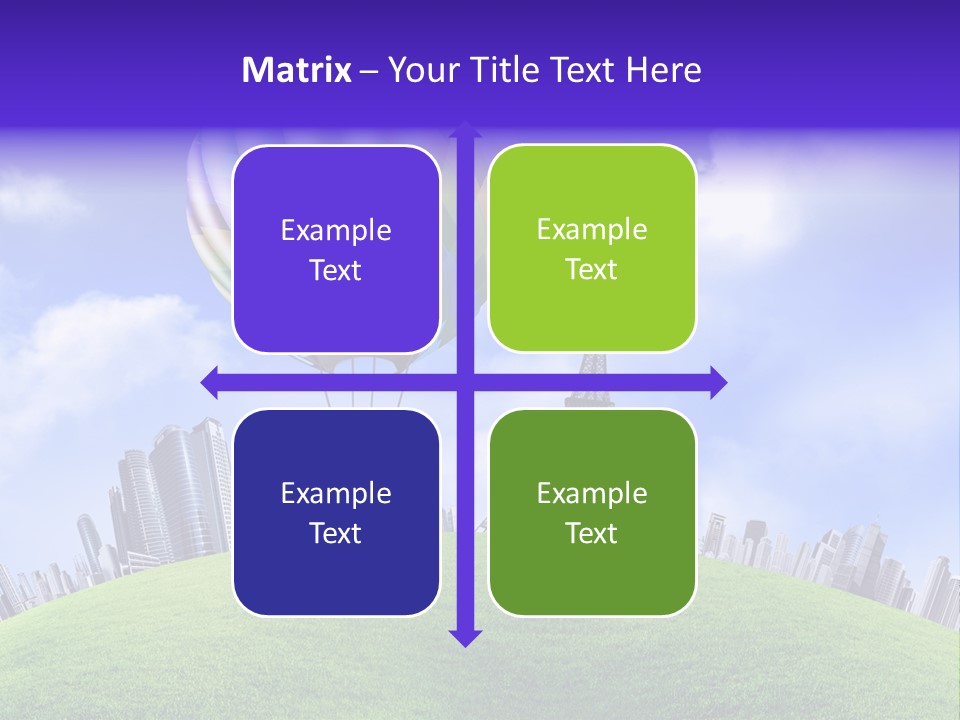 Eiffel Isolated Touristic PowerPoint Template