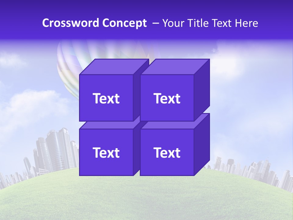 Eiffel Isolated Touristic PowerPoint Template