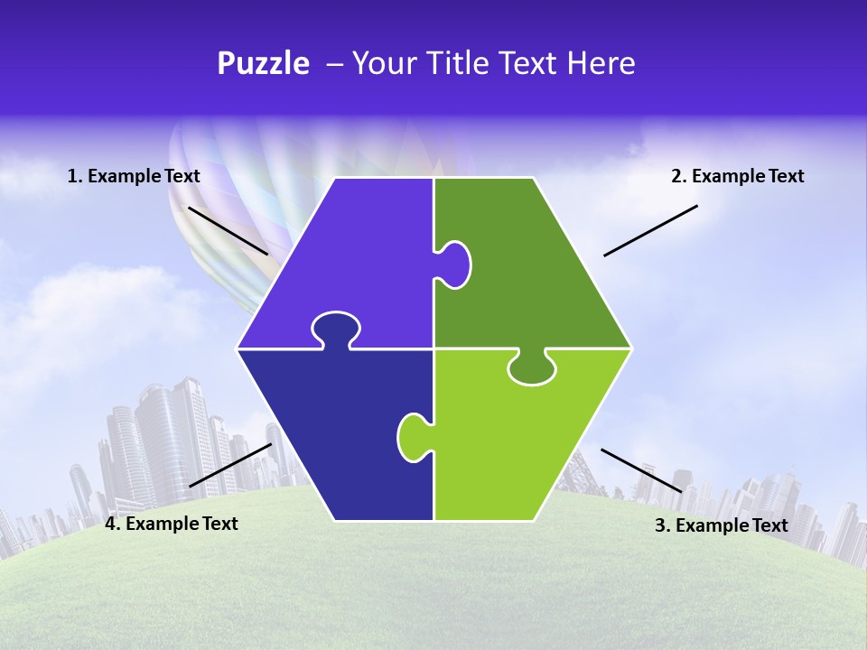 Eiffel Isolated Touristic PowerPoint Template