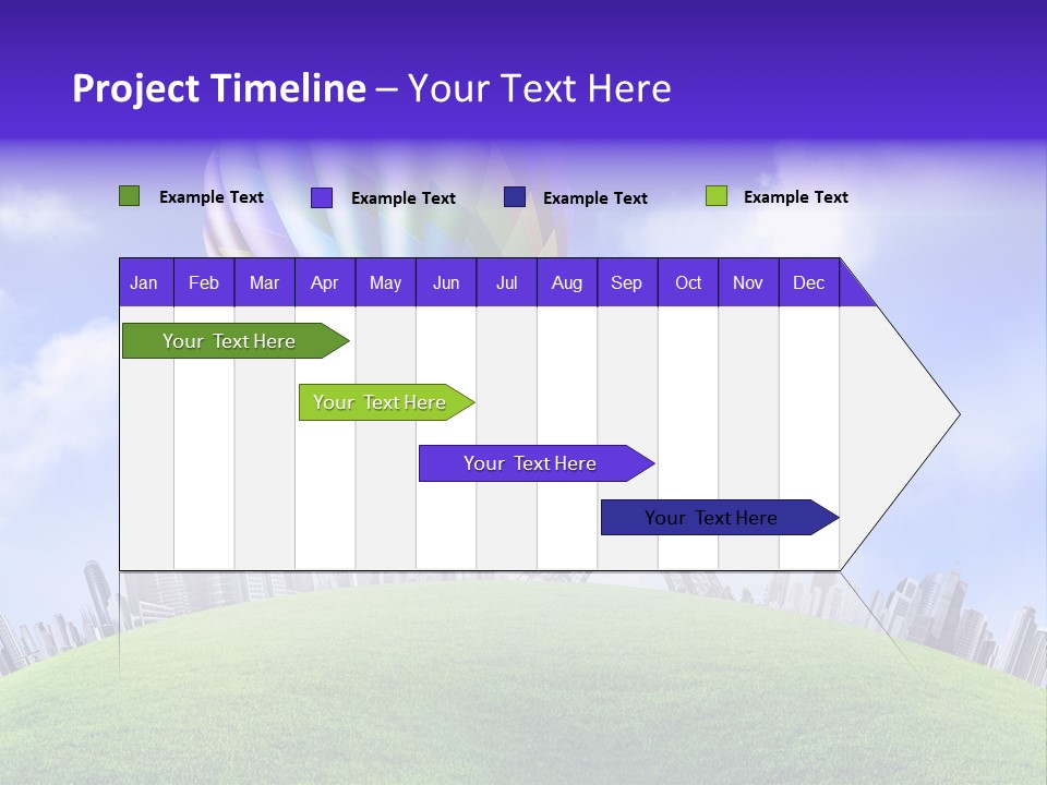 Eiffel Isolated Touristic PowerPoint Template